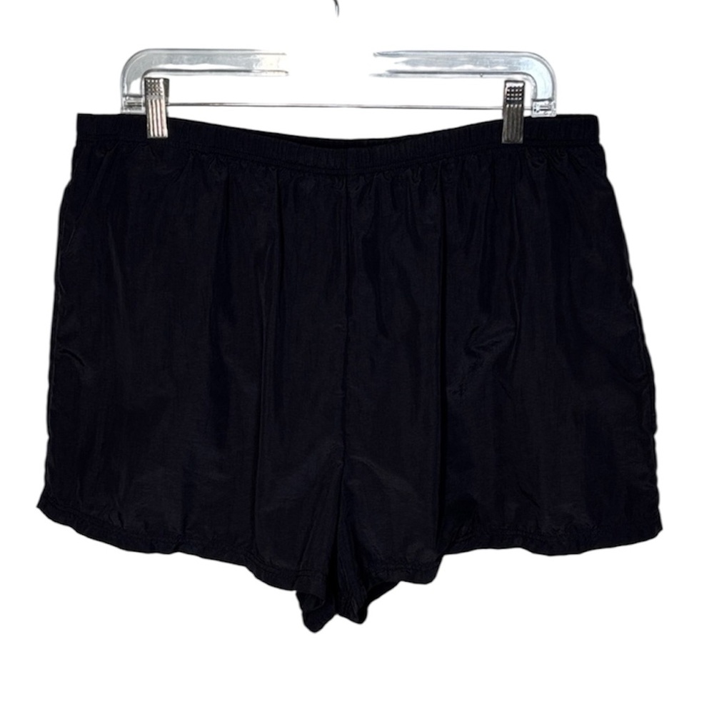 Lands' End Women's Black Swim/Athletic Shorts